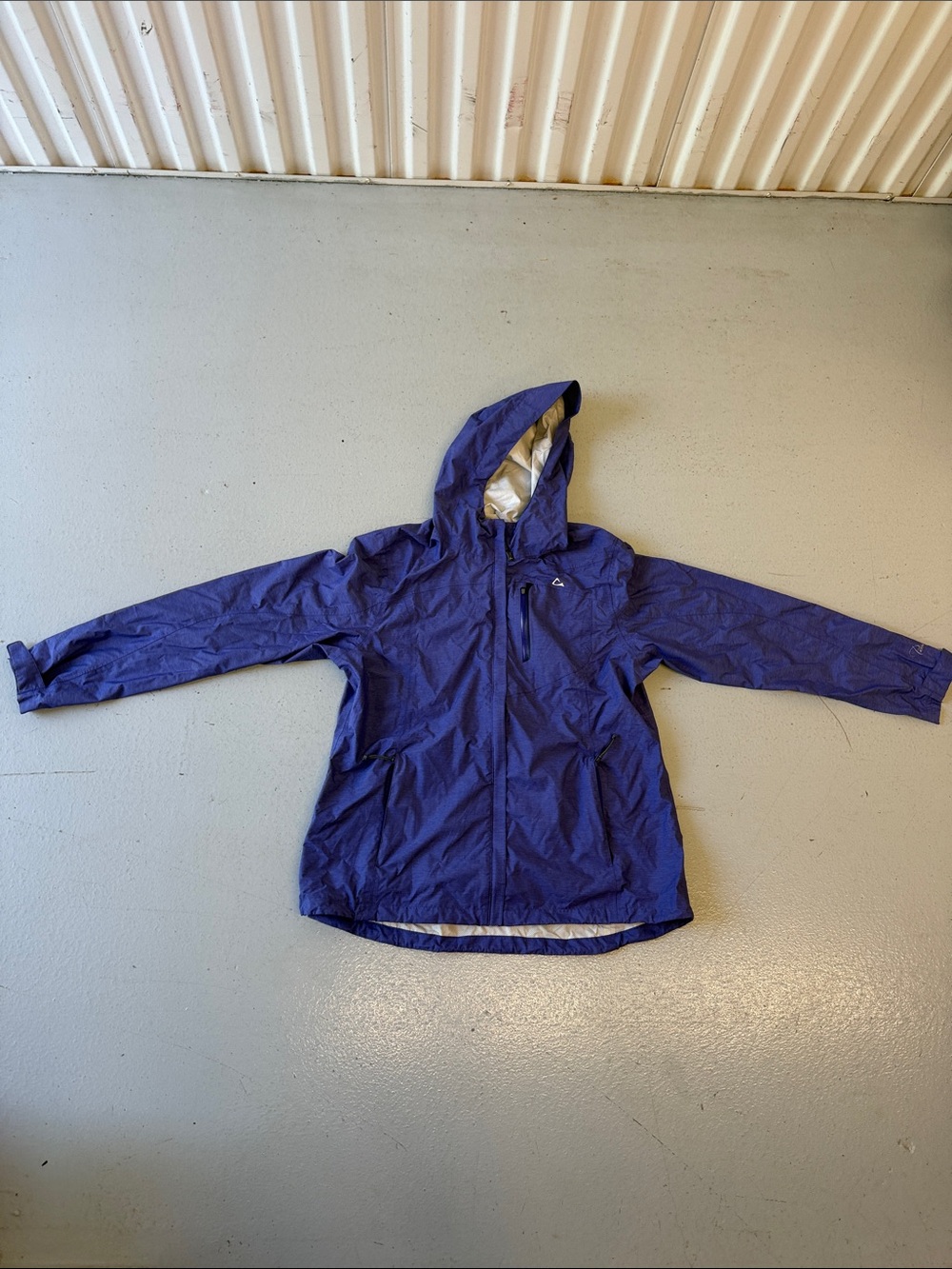 Paradox Women's Hooded Raincoat in Purple